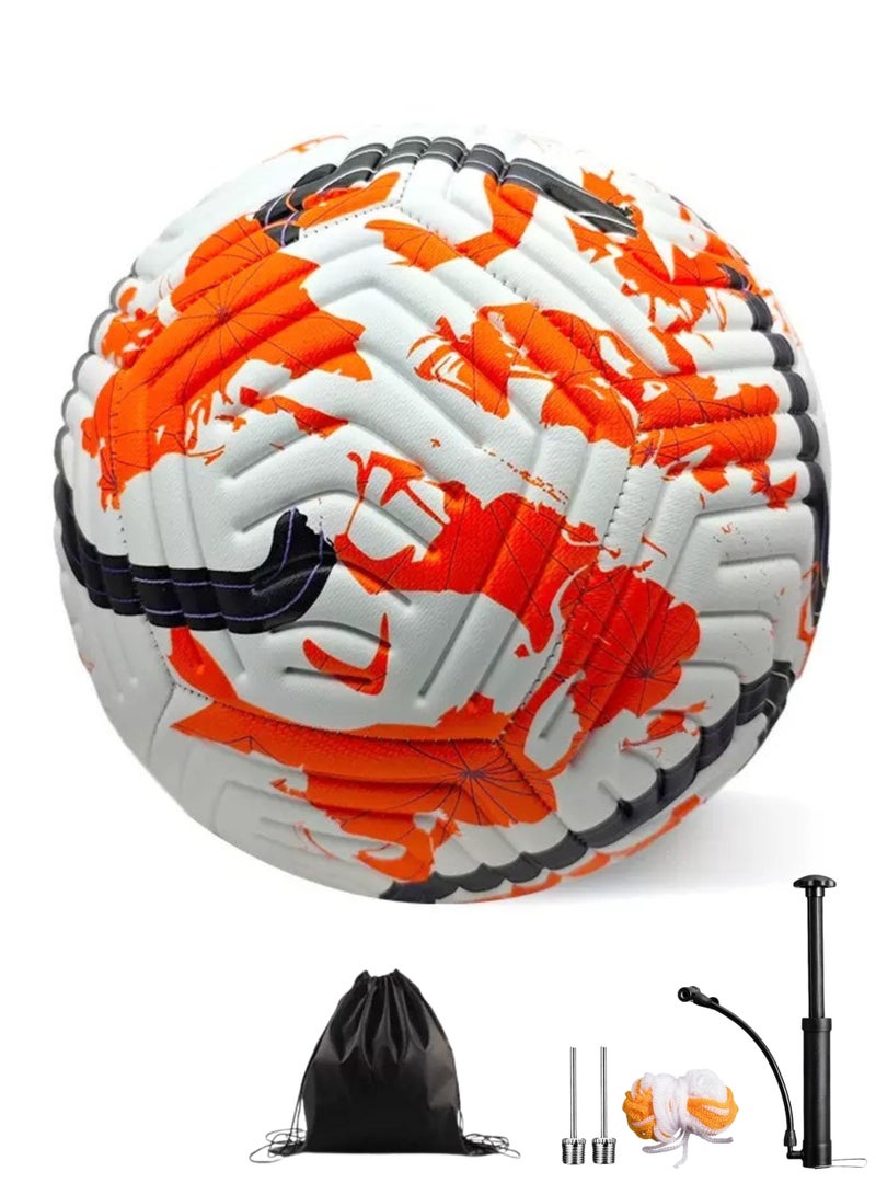 ZINTRA Premier League Officia Football Ball World-Cup Model Training soccer  for Adults and Kids, Size 5 - Image 1